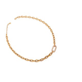 Waterproof Michaela Diamond Chain Necklace
