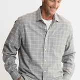 Mens Luxe Soft Stretch Flannel Shirt