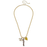 Iowa State Cyclones Ball Bead Charm Necklace