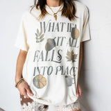 Fall Into Place Graphic Tee