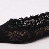 Lace/Mesh Ballet Flats