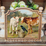 Provincial Unexpected Guest Sign 9x10"