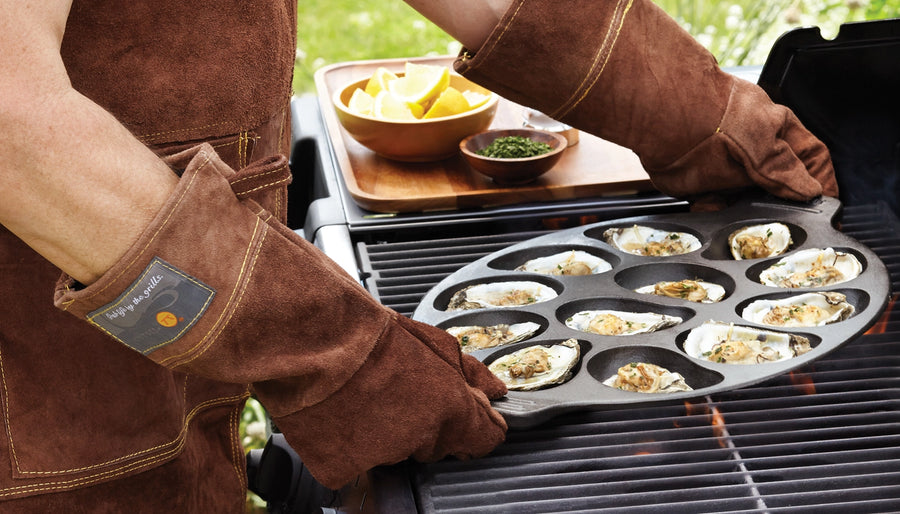 Leather Grill Gloves