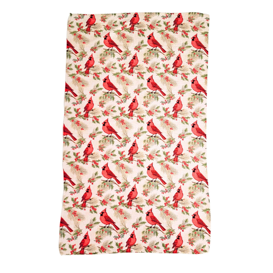 Christmas Waffle Tea Towels