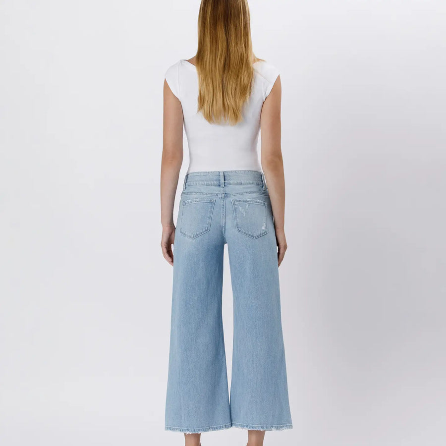 Cava Wide Leg Vervet Jeans