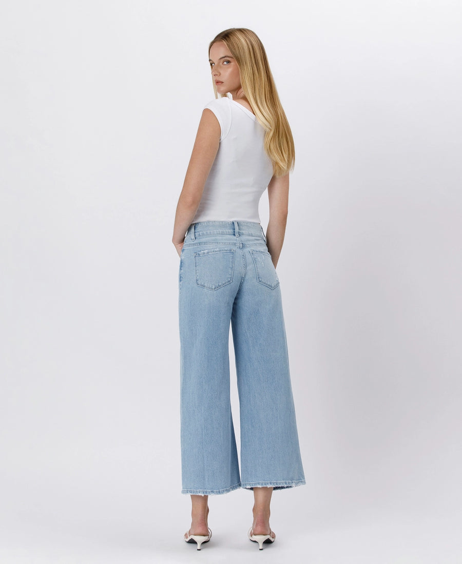 Cava Wide Leg Vervet Jeans