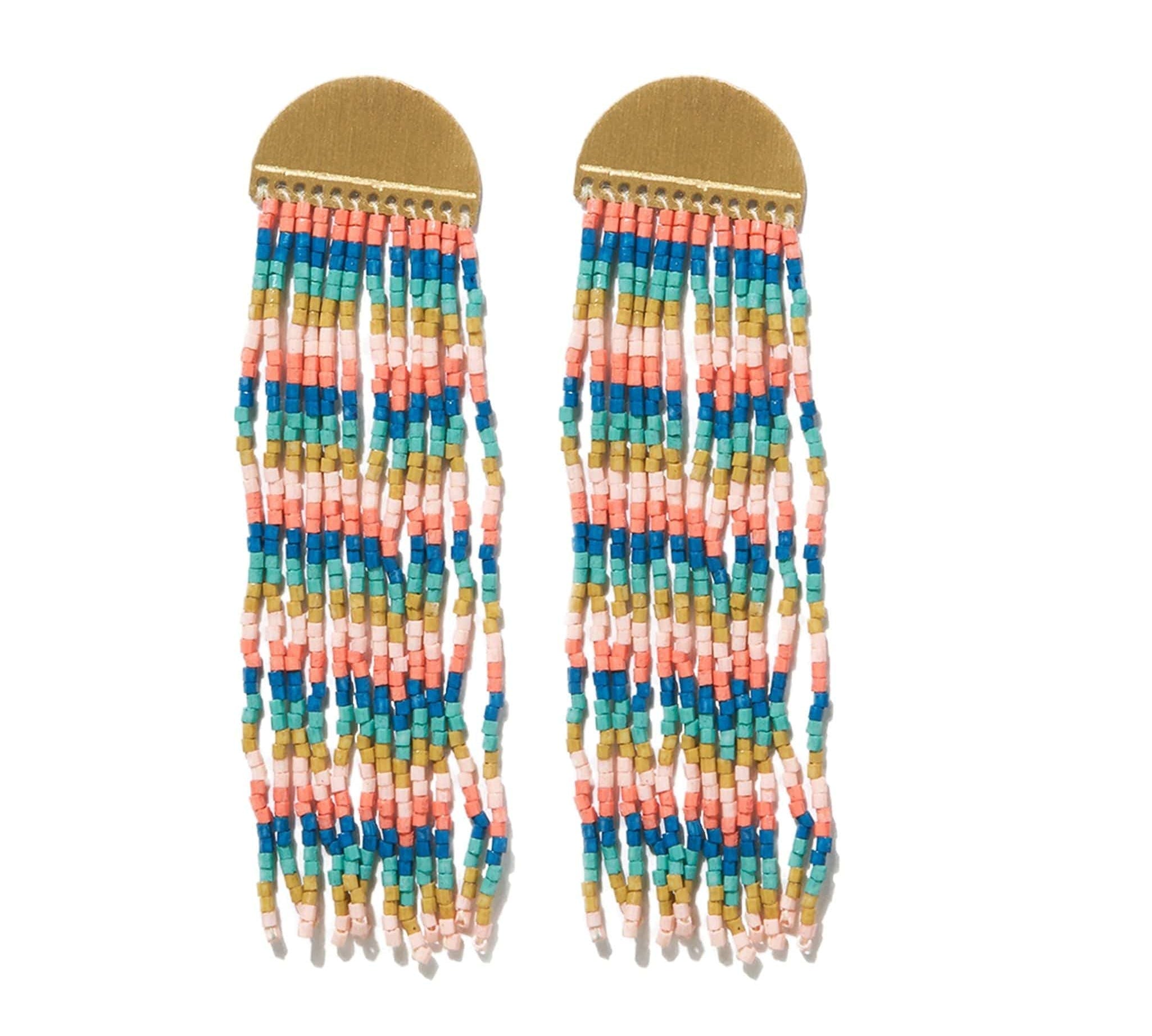 Riley Horizontal Striped Earrings