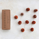 Paper Folding Honeycomb Pumpkin Garland 72”