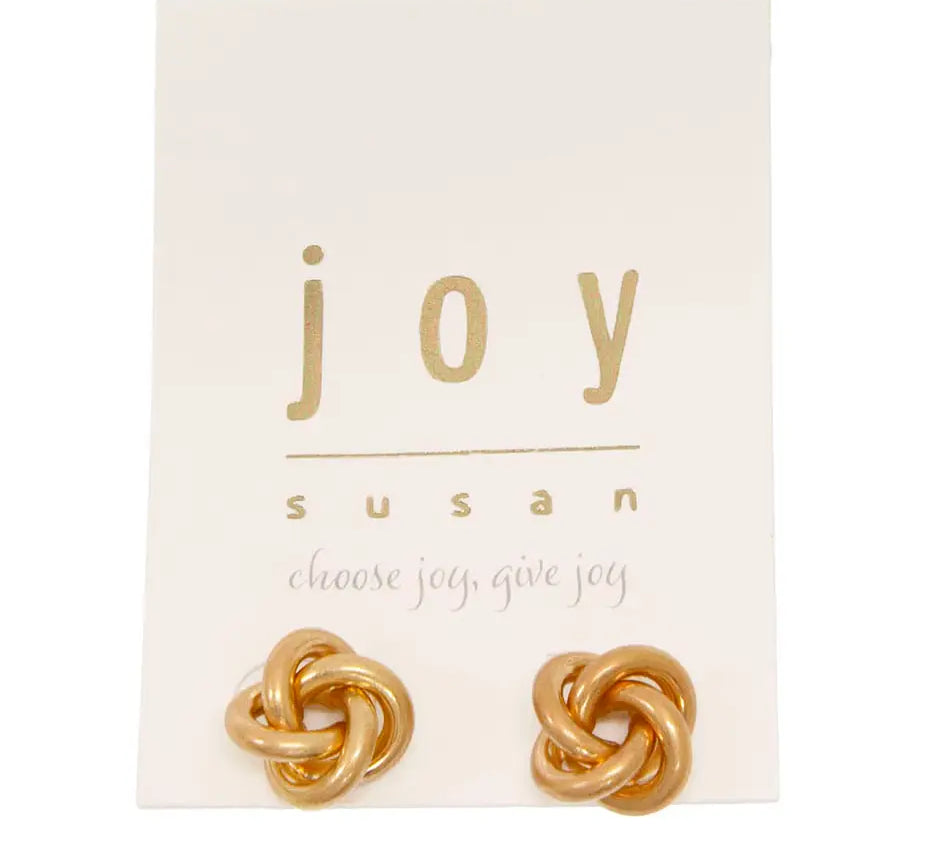Knot Post Earrings
