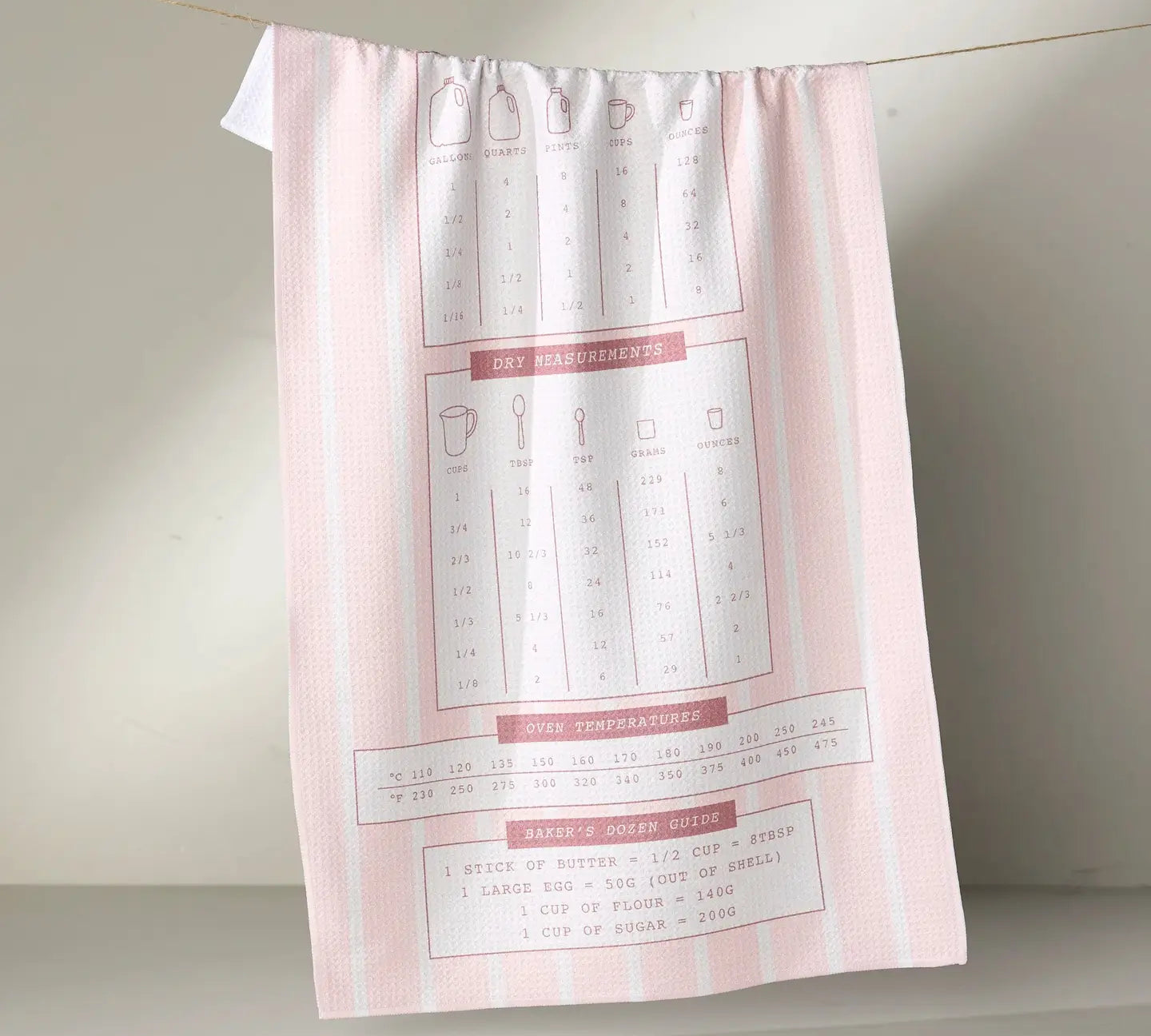 Geometry Tea Towel 18x30"