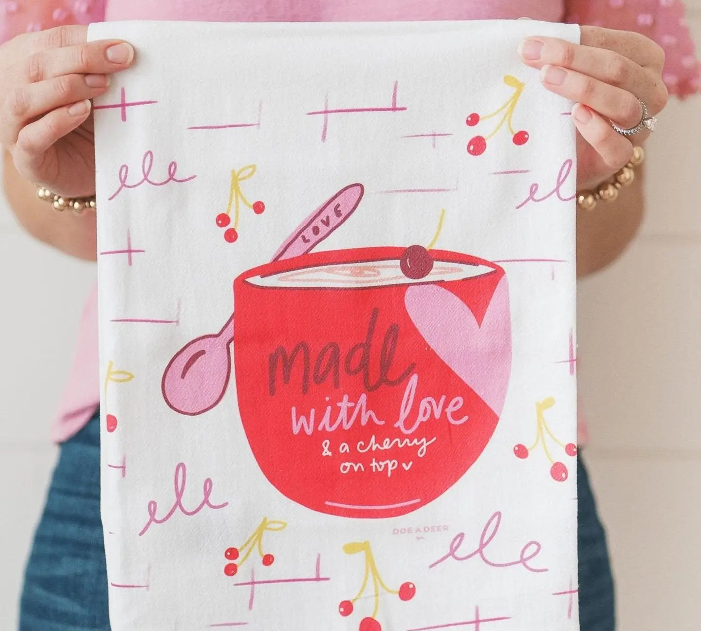 Doe A Deer Flour Sack Towel