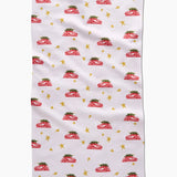 Christmas Geometry Tea Towel 18x30