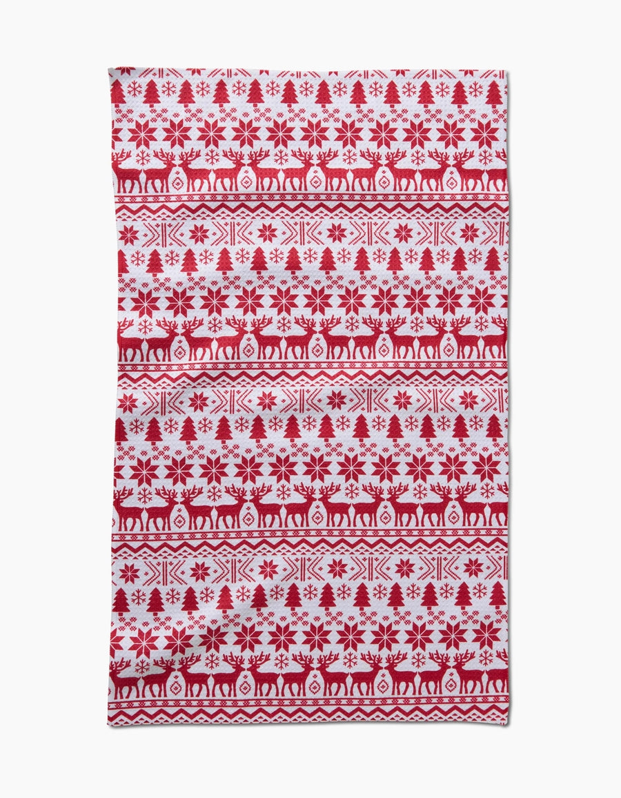 Geometry Tea Towel 18x30"