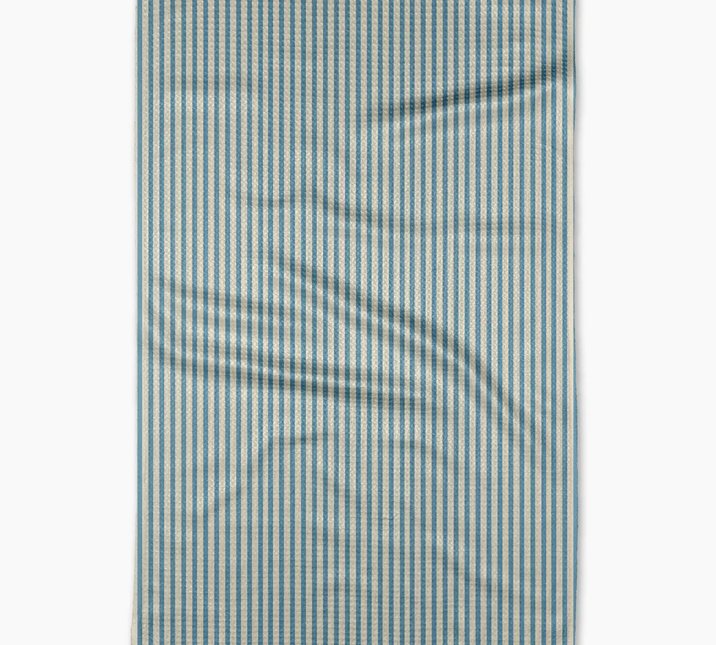 Geometry Neutral Tea Towel 18"x30"