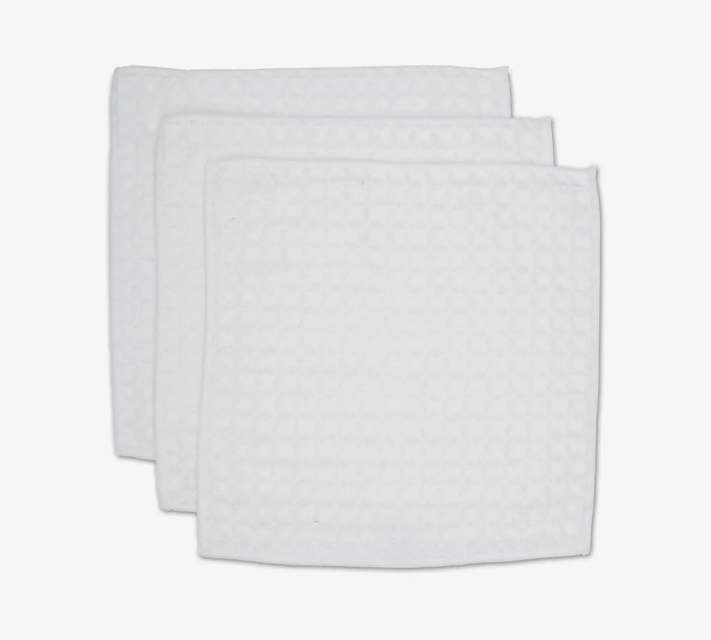 Geometry Waffle Washcloth Set