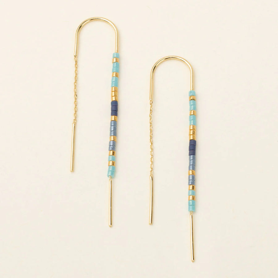 Chromacolor Miyuki Thread Earring