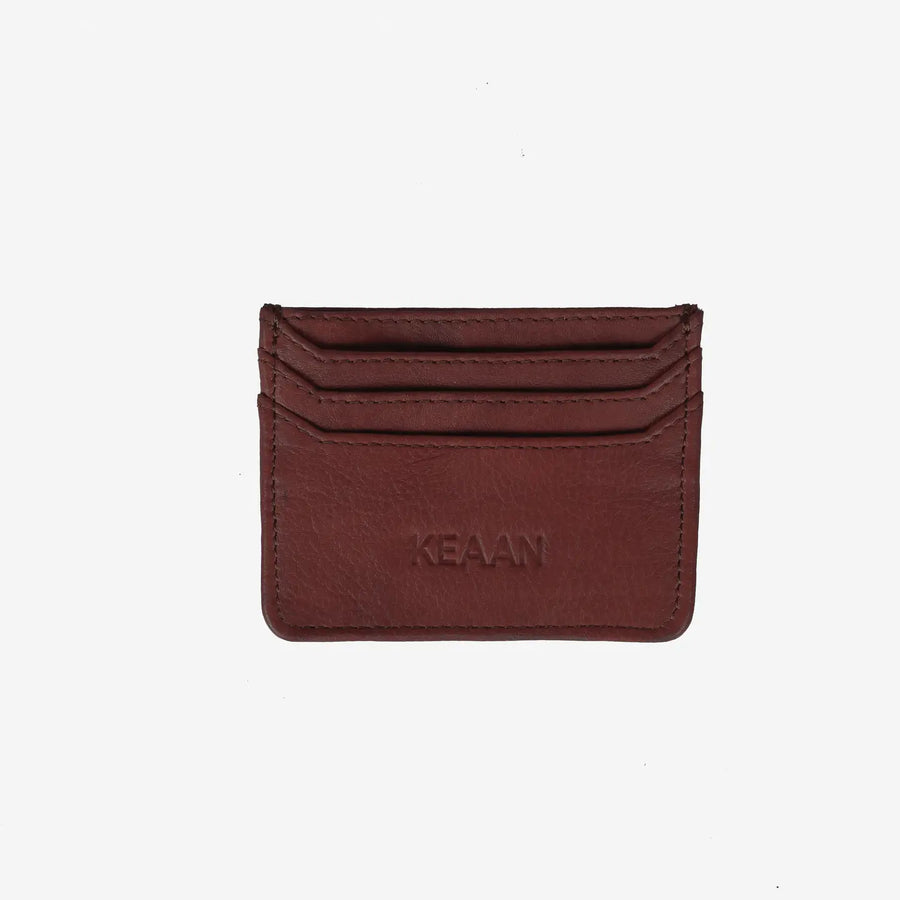 Leo Nappa Leather Credit Card Case