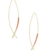 Threader Earring w/ Beads