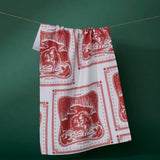 Christmas Geometry Tea Towel 18x30