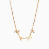 Mama Letter Cutout Station Necklace