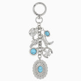 Western Turquoise Concho Bag Charm