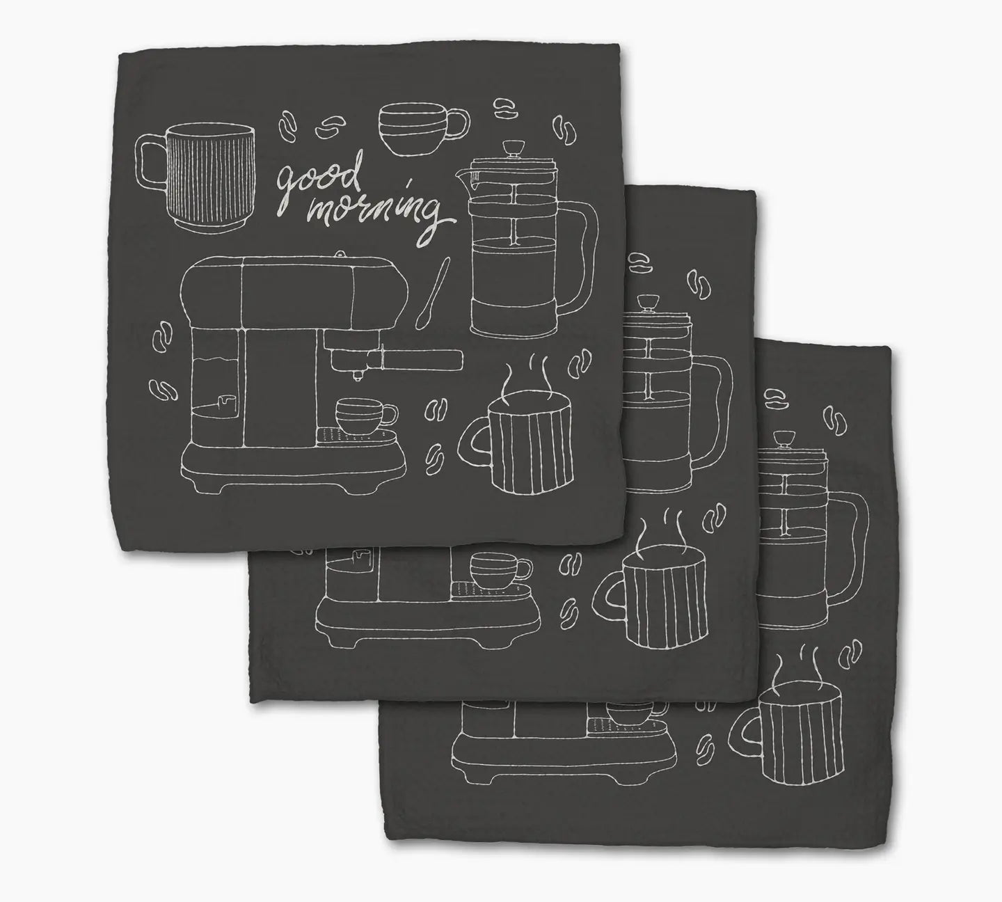 Geometry Dishcloth Set