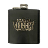 We Grow Whiskey Flask