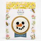 Snowman Punch Needle Kit