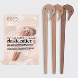 Eco-Friendly Elastic Cutters 3pc