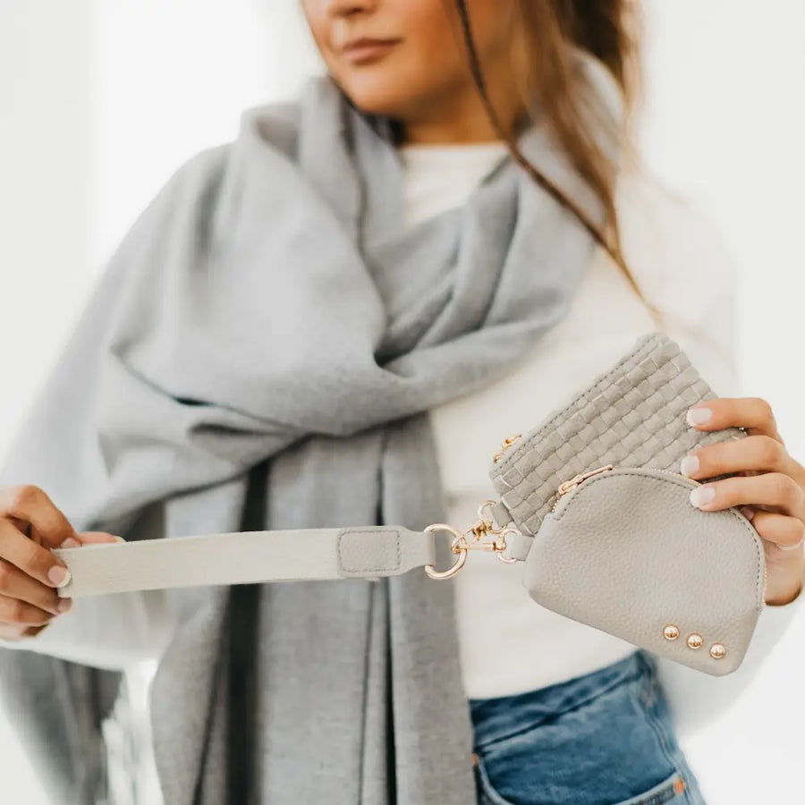 Wonderlust Woven Dual Wristlet