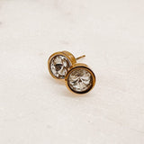 Daphine Diamond Stud Earrings