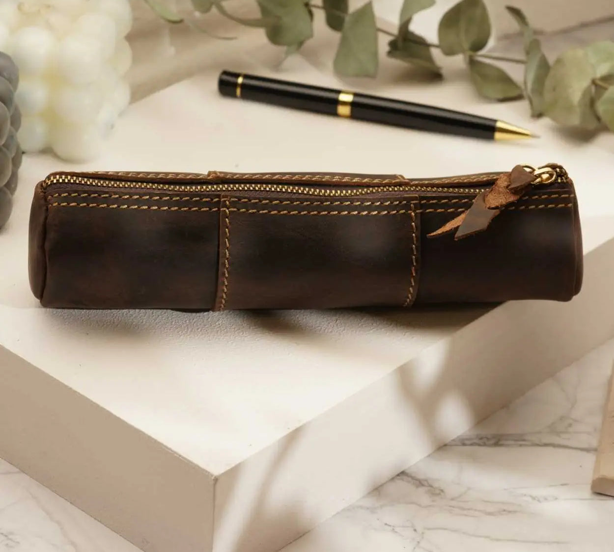 Leather Pencil Case
