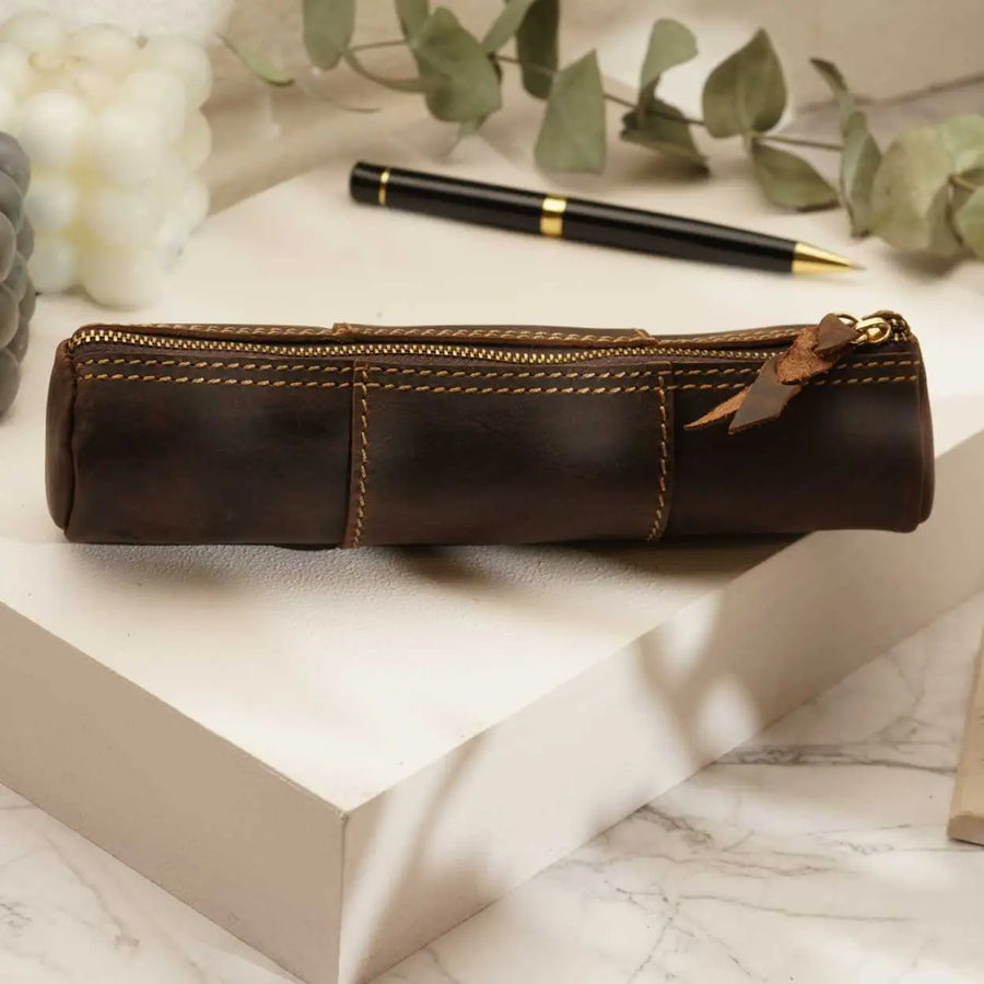 Leather Pencil Case