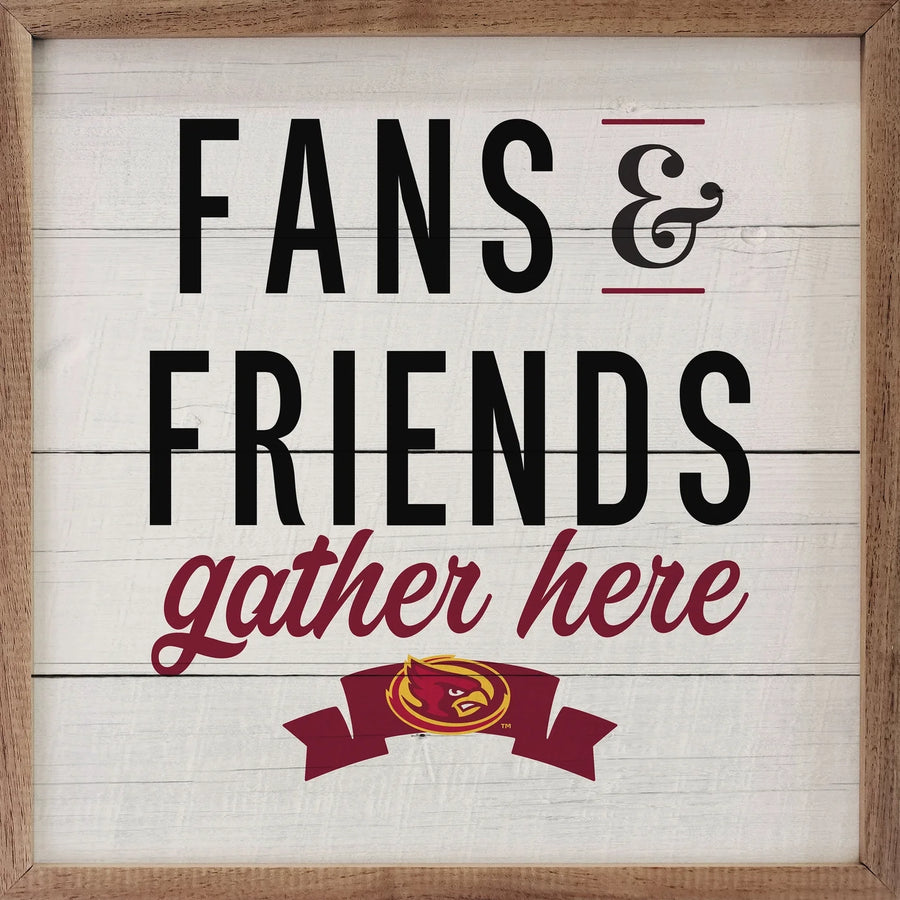 Iowa State Friends & Fans 12x12"