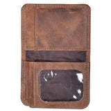 Leather Wallet w/ID Window