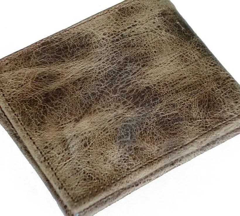 Leather Wallet w/Coin Pocket