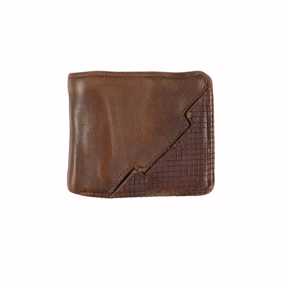 Gianni Washed Leather Wallet