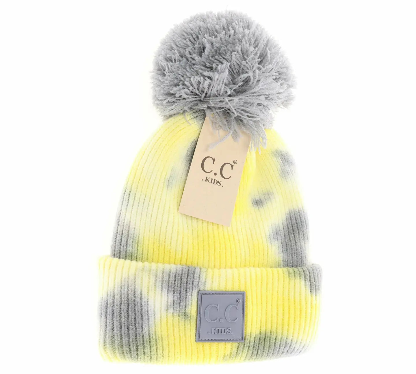 CC Kids Tie Dye Pom Beanie