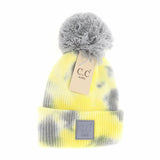 CC Kids Tie Dye Pom Beanie