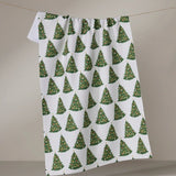 Christmas Geometry Tea Towel 18x30