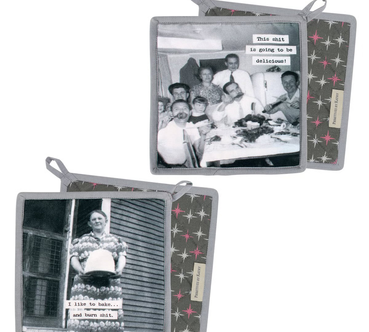 Trash Talk Hot Pad Set