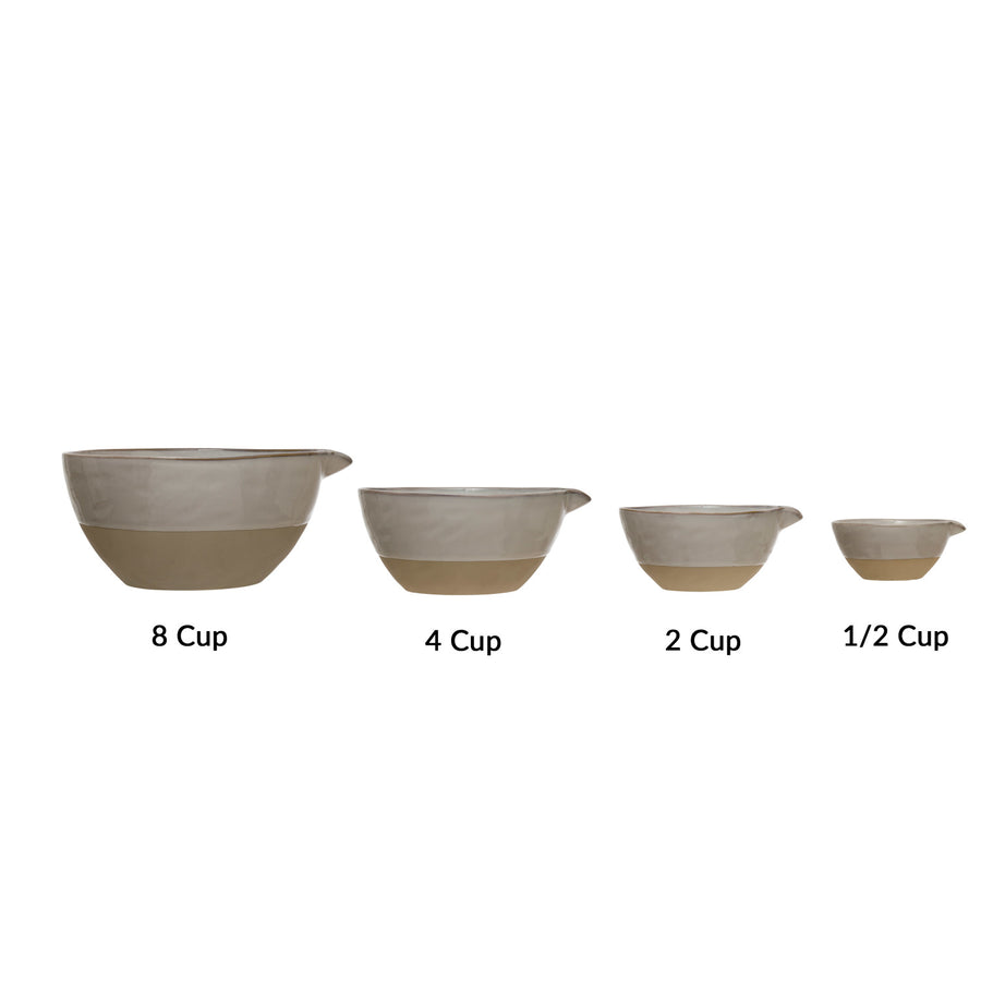 Glaze Stoneware Batter Bowls