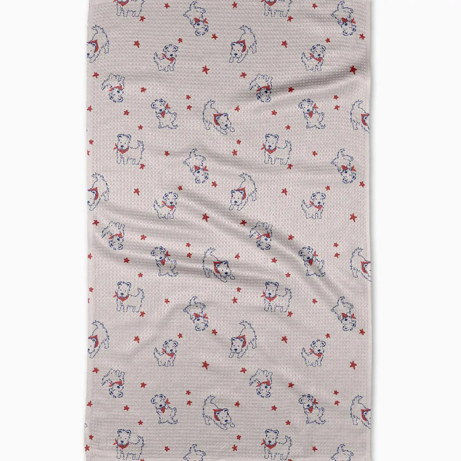 Geometry Tea Towel 18x30"