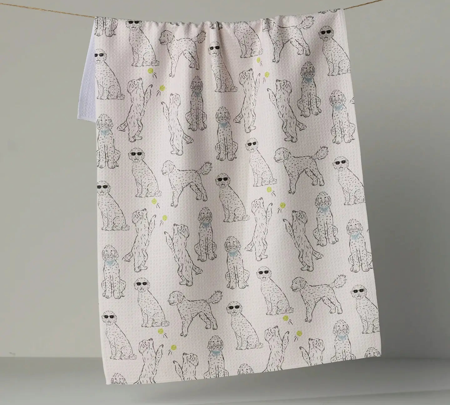 Geometry Tea Towel 18x30"