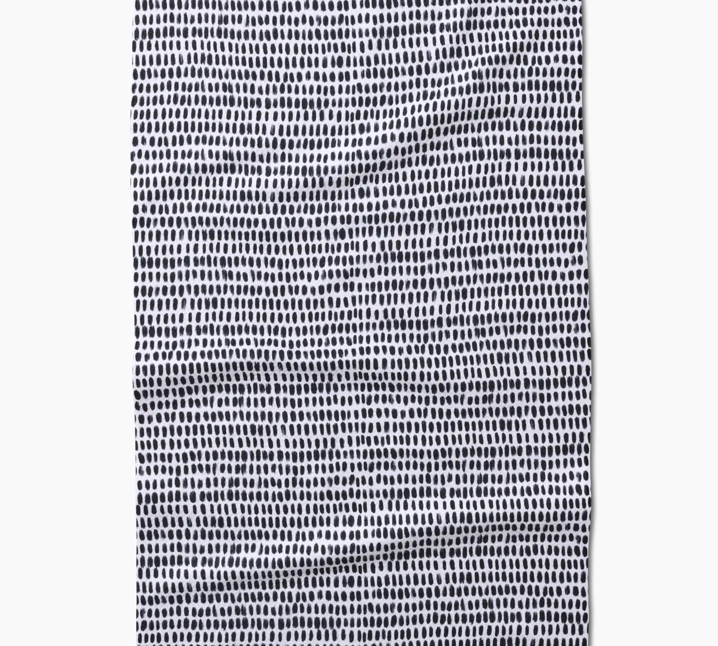 Geometry Neutral Tea Towel 18"x30"