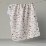 Geometry Tea Towel 18x30"