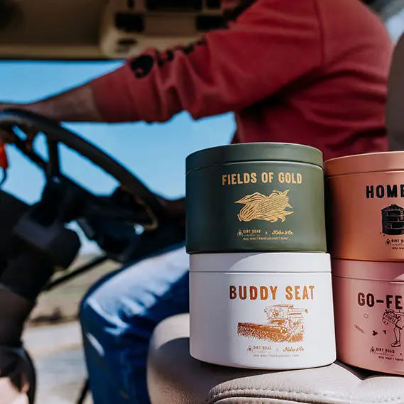 Dirt Road + Kelso Co Tin Candle