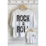 Rock & Roll Long Crop Top