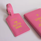 Pastel Luggage Tag
