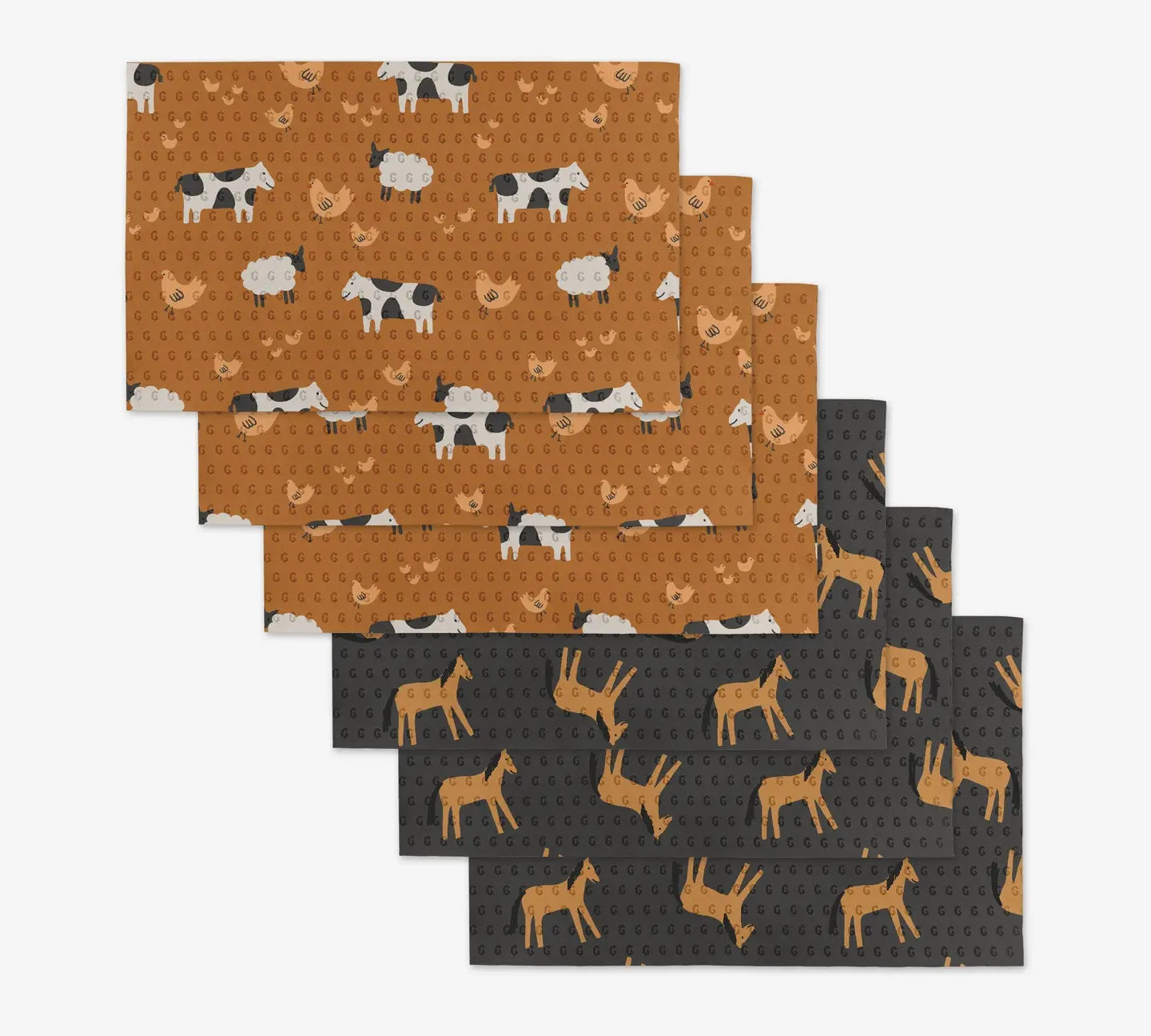 Geometry Not Paper Towel Set of 6